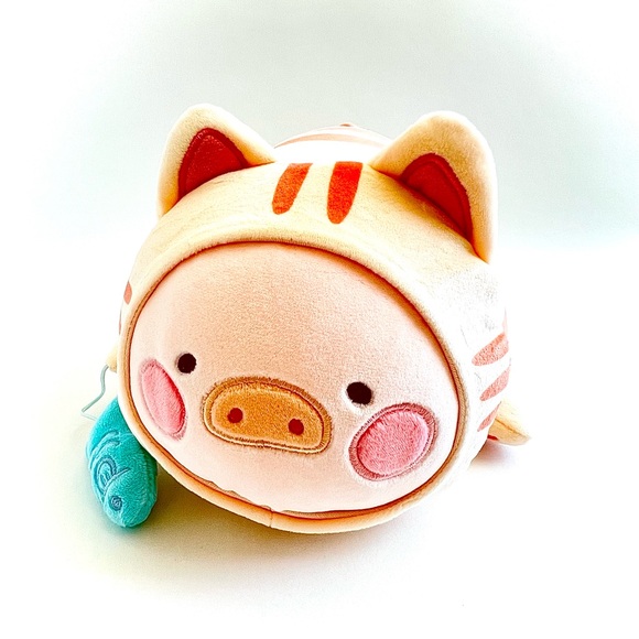 LuLu The Piggy Daily Life Plush Pig Stuffed Toy (NWOT) - Picture 3 of 10